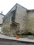 Vestiges du rempart médiéval.
