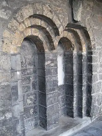 Voûtes de l'ancien cloître.