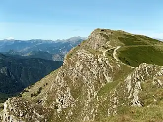 Vue du sommet.