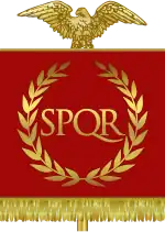 Drapeau de l'Empire romain