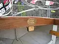 Plaques constructeur Blasse et Aubin, têtes de rivets visibles à l'intérieur de la coque