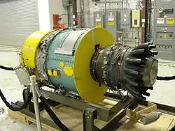 Vue du moteur.