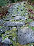 Route romaine à côté de l'Almofrei.