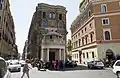 Angle via della Trinita dei Monti et de la via Gregoriana