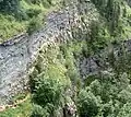 Randonneurs sur la via ferrata.