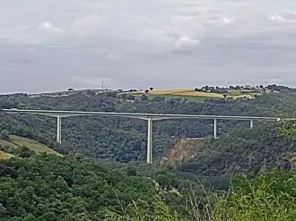 Viaduc du Viaur (1998)portée : 190 m