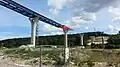 Le viaduc en août 2013.