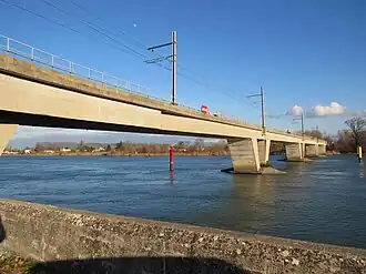 Le viaduc ferroviaire de La Voulte.