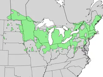 Description de l'image Viburnum lentago range map 3.png.