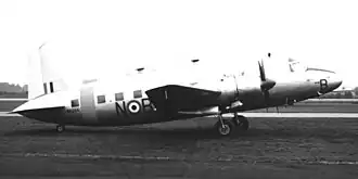 Vue de l'avion.