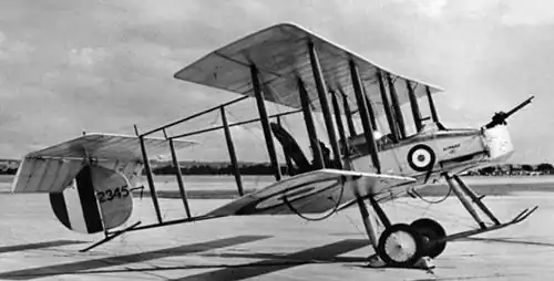 Vue de l'avion.