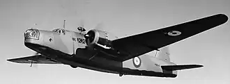 Vue de l'avion.