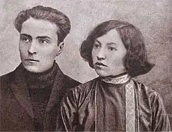 Victor Kilbaltchiche et Rirette Maîtrejean.
