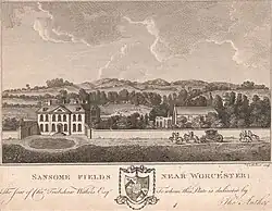 Sansome Fields près de Worcester
