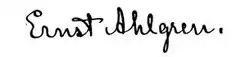 signature de Victoria Benedictsson