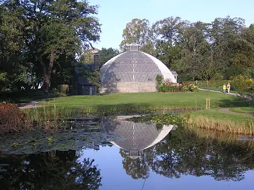 La serre Victoria.