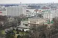 Vue depuis le Kursalon avec l'hôtel Intercontinental en arrière-plan