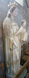 Vierge à l'enfant du XVIe,
