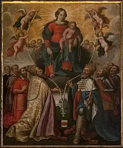Vierge au Rosaire.