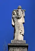 La vierge du château.