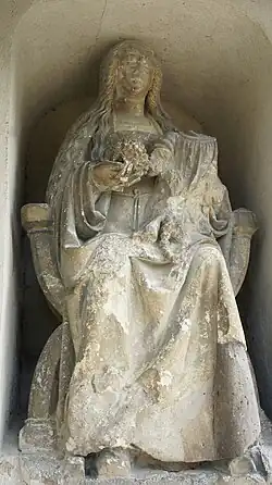 Marie à l'Enfant et aux raisins du XVIe&nbsp;siècle.
