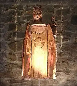 Vierge ouvrante XVe&nbsp;siècle