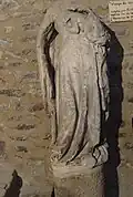 vierge mutilée du XIIe&nbsp;siècle