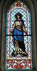 Vierge terrassant le démon, XXe&nbsp;siècle.