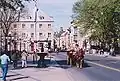 La Rue Saint-Louis, continuité de Grande Allée dans le Vieux-Québec.