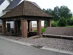 Vieux lavoir.