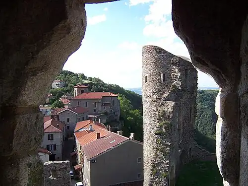 Vue du château