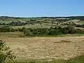Vue vers le nord sur le plateau de Mouthoumet.