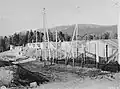 Vue du camp après sa découverte en 1944.
