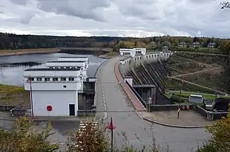 Le barrage d'Eupen.