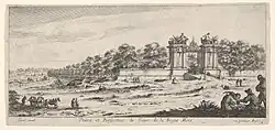 Veuës et Perspective du Cours de la Reyne Mère (1645), Claude Goyrand, Metropolitan museum of Art