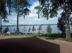 Vue vers le nord.