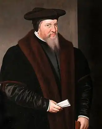 Frans Pourbus l'Ancien, Viglius van Aytta, musée du Louvre.