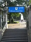 Entrée de la station de métro