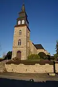 L'église Saint-Jean-Baptiste.