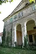 Détail de la façade.