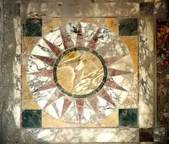 Opus sectile des Petits Thermes.