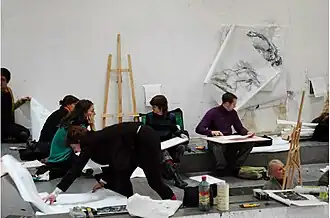 Atelier de dessin.