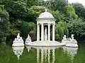 Temple de Diane de la villa Durazzo-Pallavicini à Gênes (XIXe&nbsp;siècle)