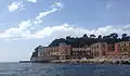 Villa Volpicelli, vue de la mer