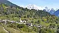 Vue du chef-lieu de la commune.