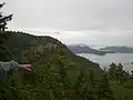 Village Bay vue du Mont Sutil