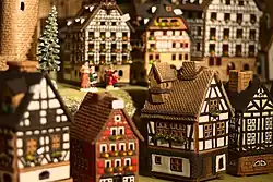 Village de Noël alsacien.