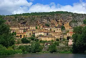 Peyre depuis le Tarn.