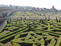 Parterre de l'Amour tragique au jardin d'ornement (1908-1916).