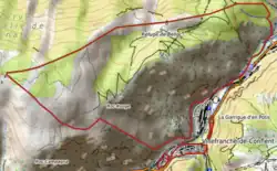 Carte topographique